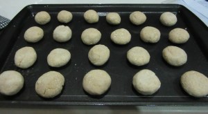 I rolled them into various sizes