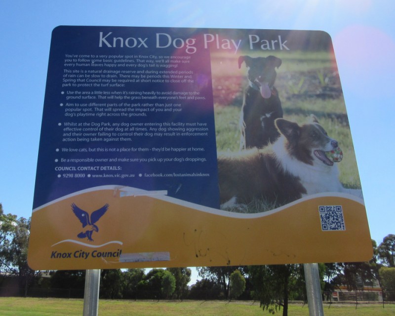 knox dog play park